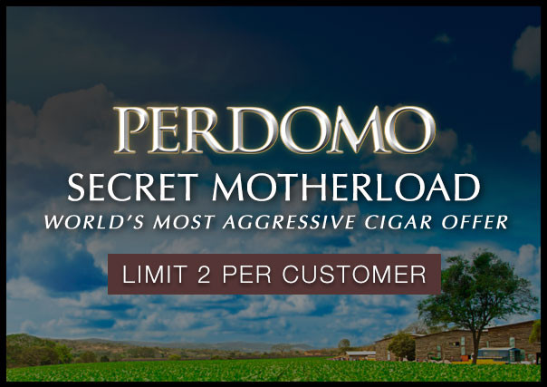 Perdomo Cigars Secret Motherload Flight (Assorted Sizes / Quantity Undisclosed)