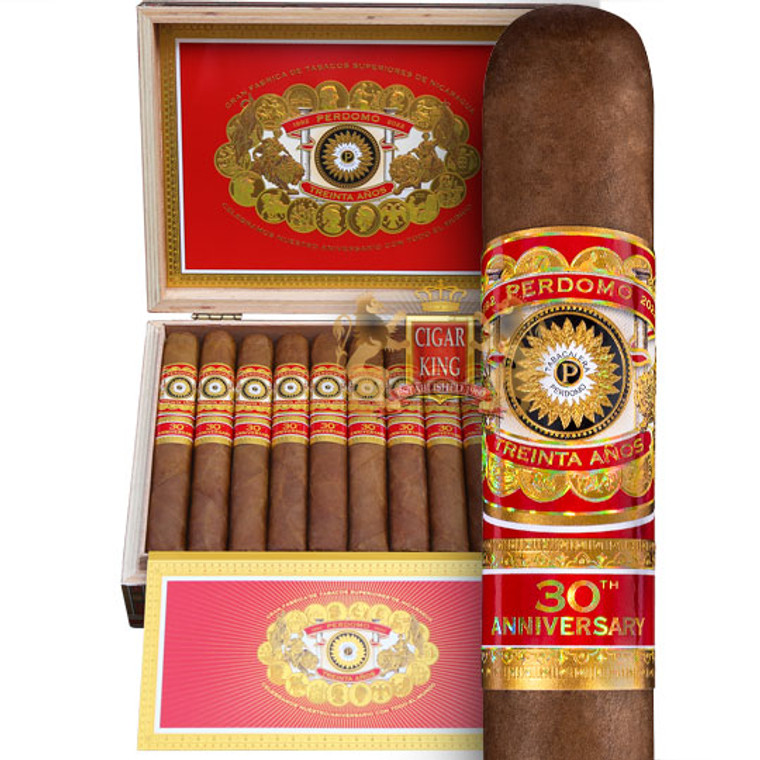 Perdomo 30th Anniversary Box-Pressed Sun Grown Churchill (7x54 / Box 30)