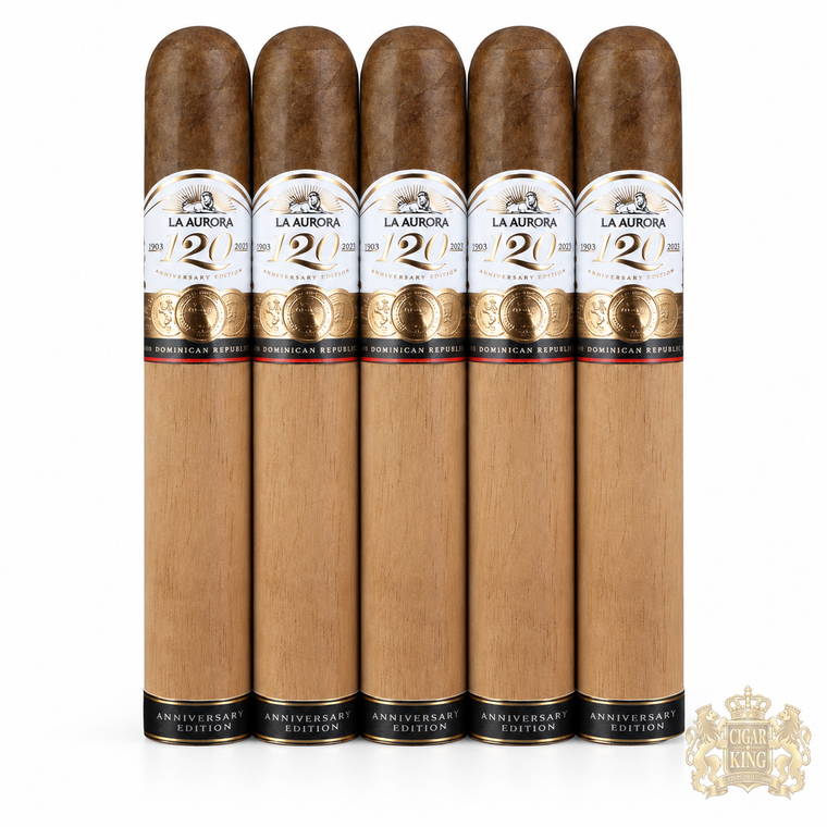 La Aurora 120 Aniversario Gran Toro (6x58 / 5 Pack)