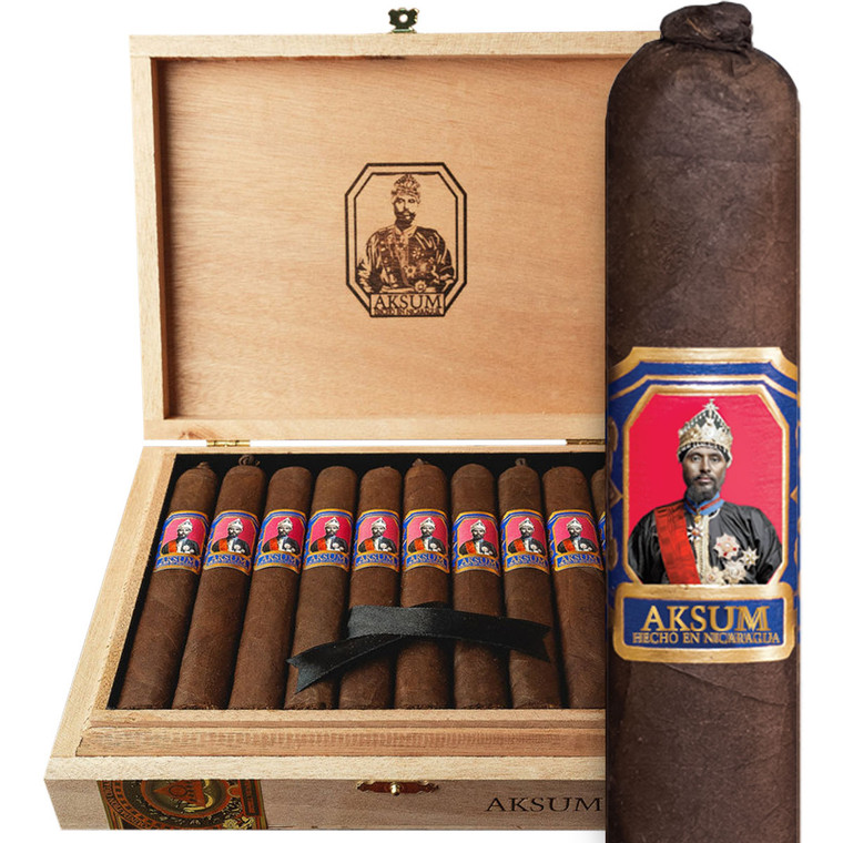 Foundation Aksum Maduro Corona Gorda (5.5x48 / Box 10)