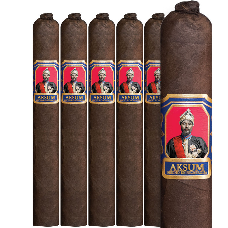 Foundation Aksum Maduro Corona Gorda (5.5x48 / 5 Pack)