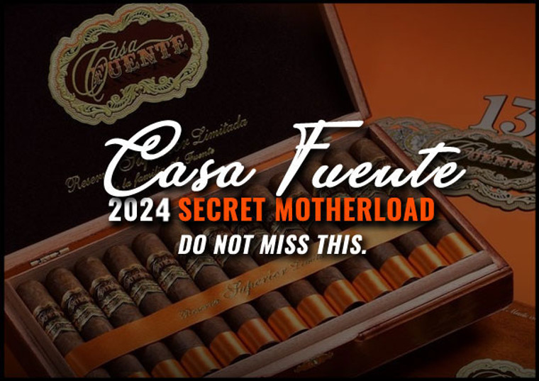 Arturo Fuente Rare Casa Fuente Secret Motherload Flight (Assorted Sizes / Quantity Undisclosed)