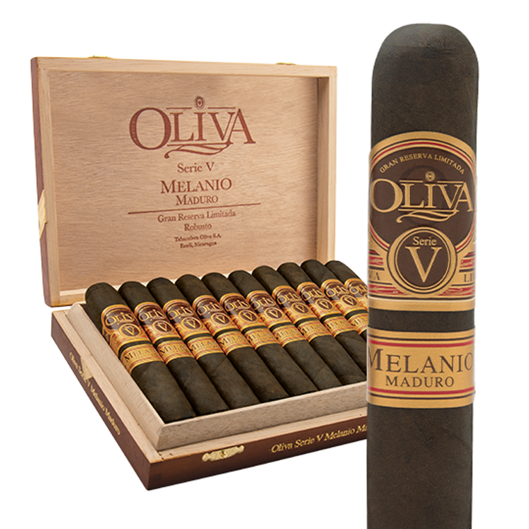 Oliva Serie V Melanio Maduro  Figurado (6.5x54 / Box 10)