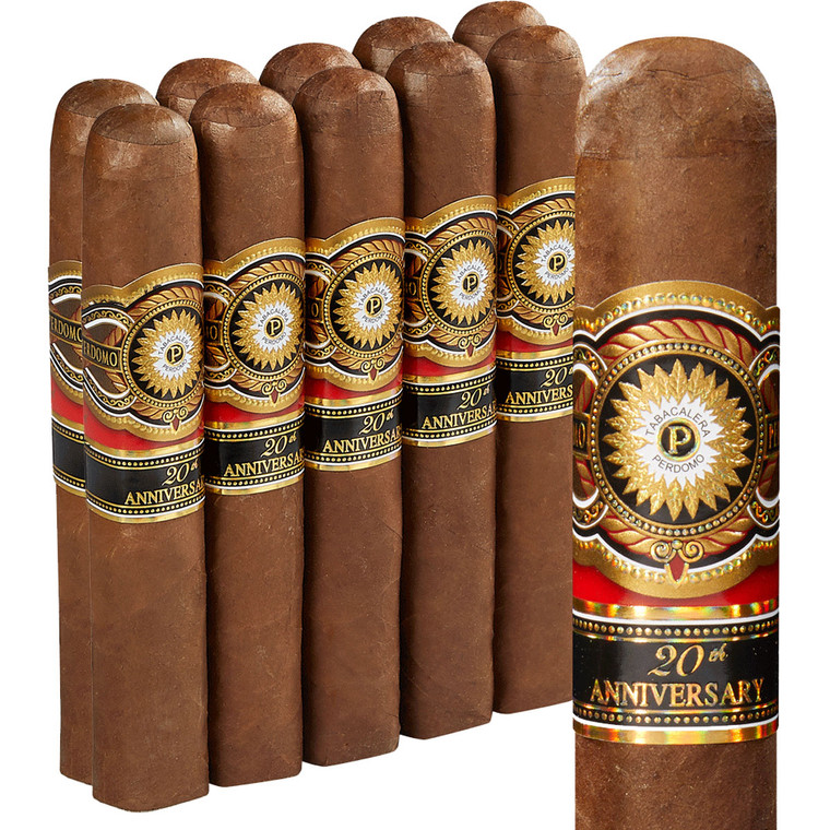 Perdomo 20th Anniversary Sun Grown Gordo (6x60 / 10 Pack)