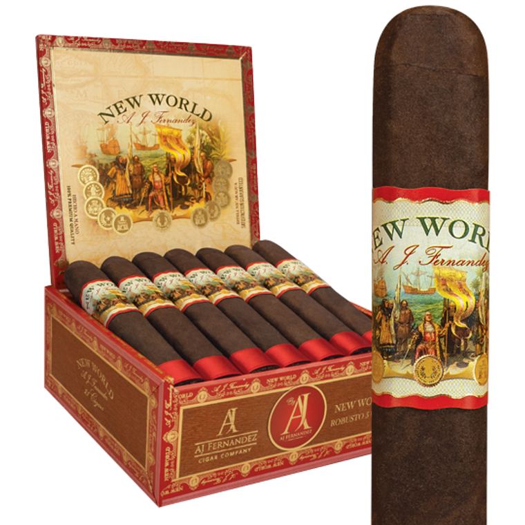 AJ Fernandez New World Robusto (5.5x55 / Box 21)