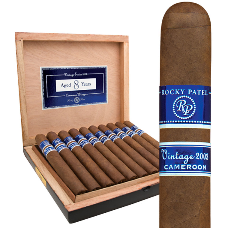 Rocky Patel Vintage 2003 Cameroon Churchill (7x48 / 10 Pack)