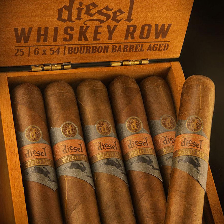 Diesel Whiskey Row Robusto (5.5x52 / Box 25)