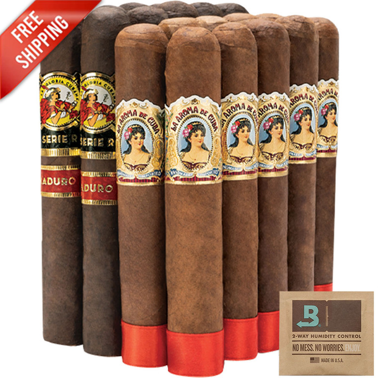 La Gloria Cubana Versus La Aroma De Cuba (Assorted Sizes / 20 Pack)