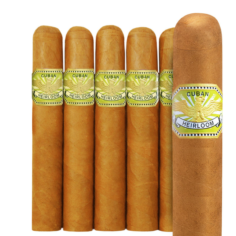 Cuban Heirloom Connecticut Robusto  (5x50 / 5 Pack)