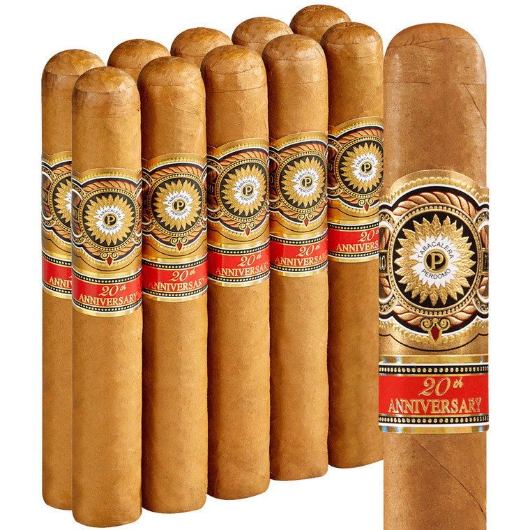 Perdomo 20th Anniversary Connecticut Robusto (5x56 / 10 Pack)