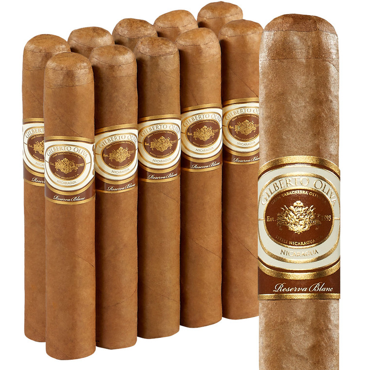 Gilberto Oliva Reserva Blanc Robusto (5x50 / 10 Pack)