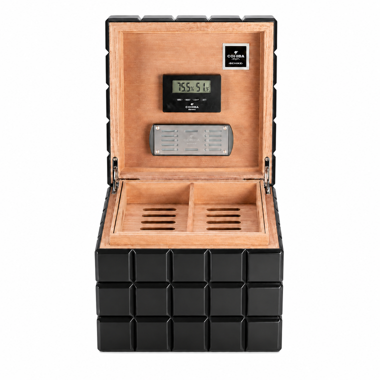 Colibri Heritage Cube Humidor Black