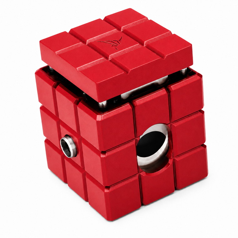 Colibri Heritage Cube Desk Cutter Red