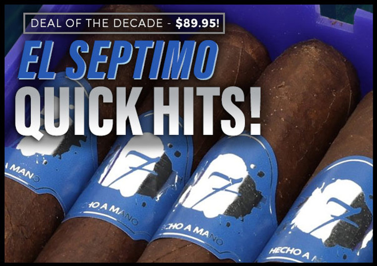 El Septimo Geneva The 7 Collection Maduro Blue Robusto Extra (5x54 / 10 Pack)