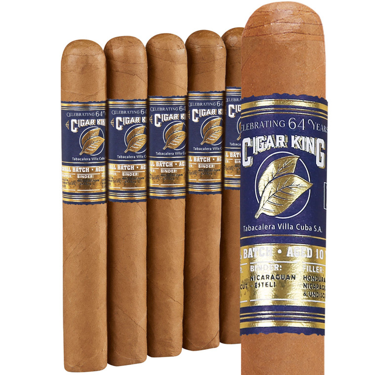 Cigar King Celebrating 64 Years Connecticut Toro (6x52 / 5 Pack)