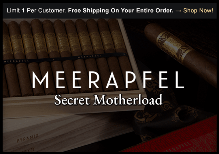 Meerapfel Cigars Secret Motherload Flight (Assorted Sizes / Quantity Undisclosed)