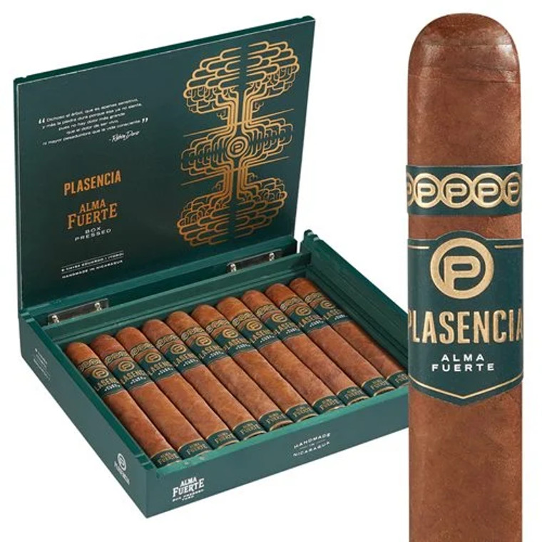 Plasencia Alma Fuerte Colorado Claro Robustus II Robusto (5.1x55 / Box 10) Plasencia Alma Fuerte Colorado Claro Robustus II Robusto (5.1x55 / Box 10)