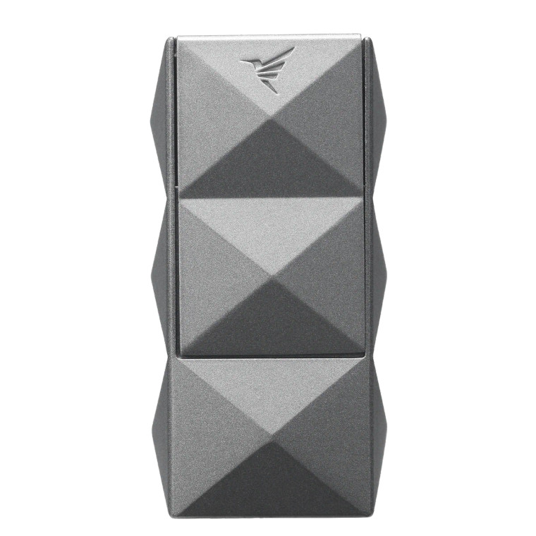 Colibri Quasar II pocket-sized double torch flame lighter Gunmetal