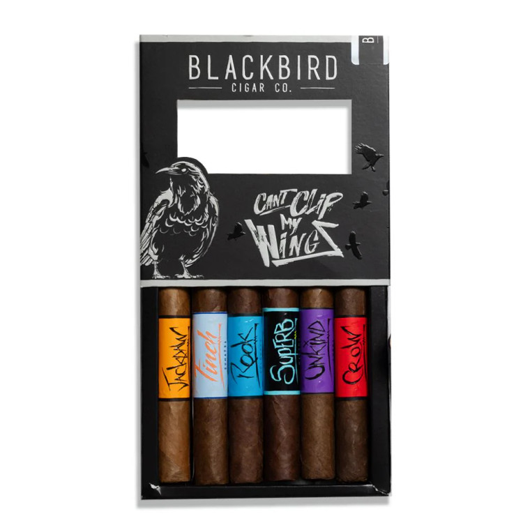 Blackbird 6 Cigar Variety Sampler (5x50 / 6 Pack)
