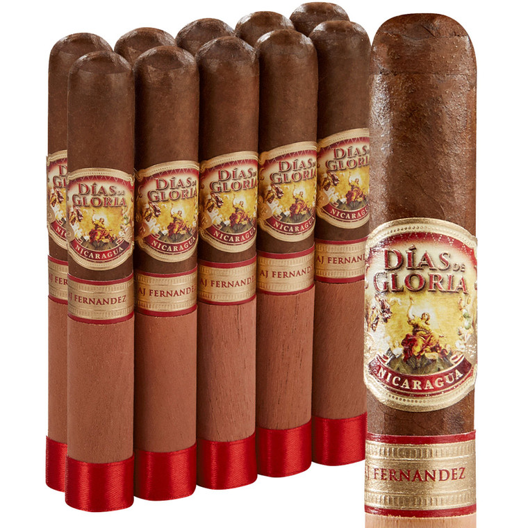 AJ Fernandez Dias De Gloria Short Churchill (6.5x48 / 10 Pack)