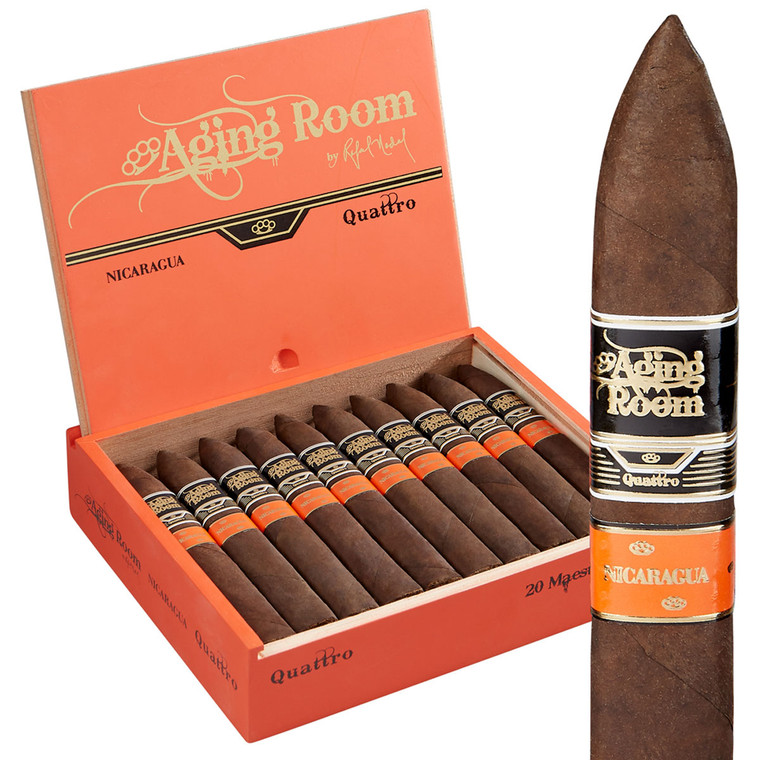 Aging Room Quattro Nicaragua Concerto Churchill  (7x50 / Box 20)