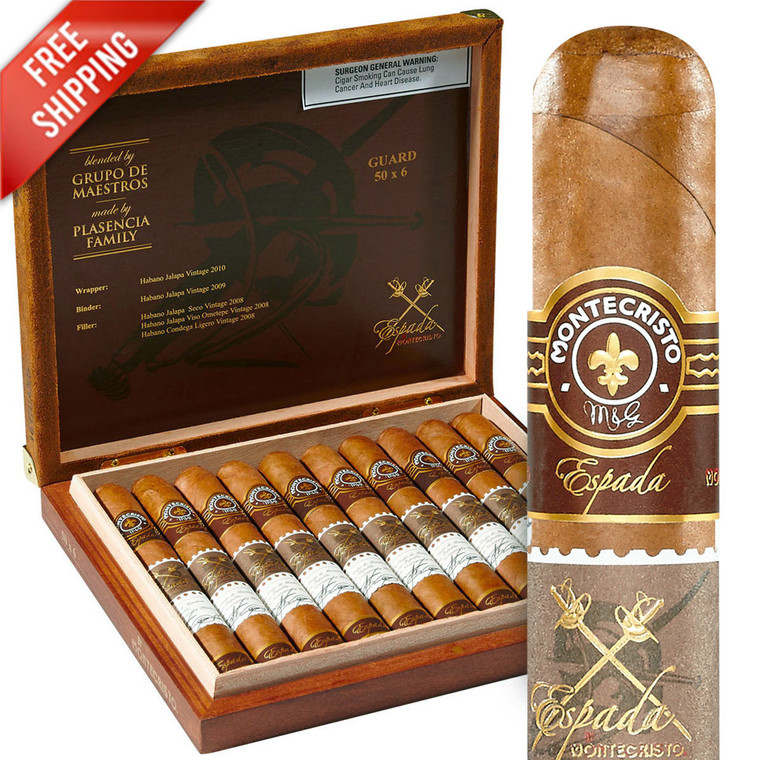 Montecristo Espada Guard Toro (6x50 / Pack 15) + Flash Sale!