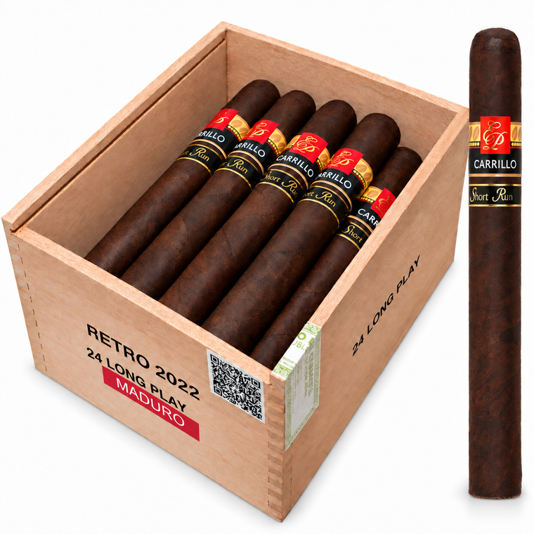 E.P. Carrillo Short Run Retro 2022 Maduro Long Play (6x60 / Box 24)