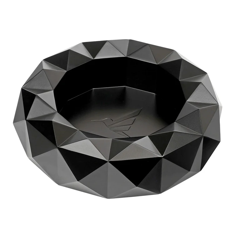 Colibri Quasar Round Ashtray Black