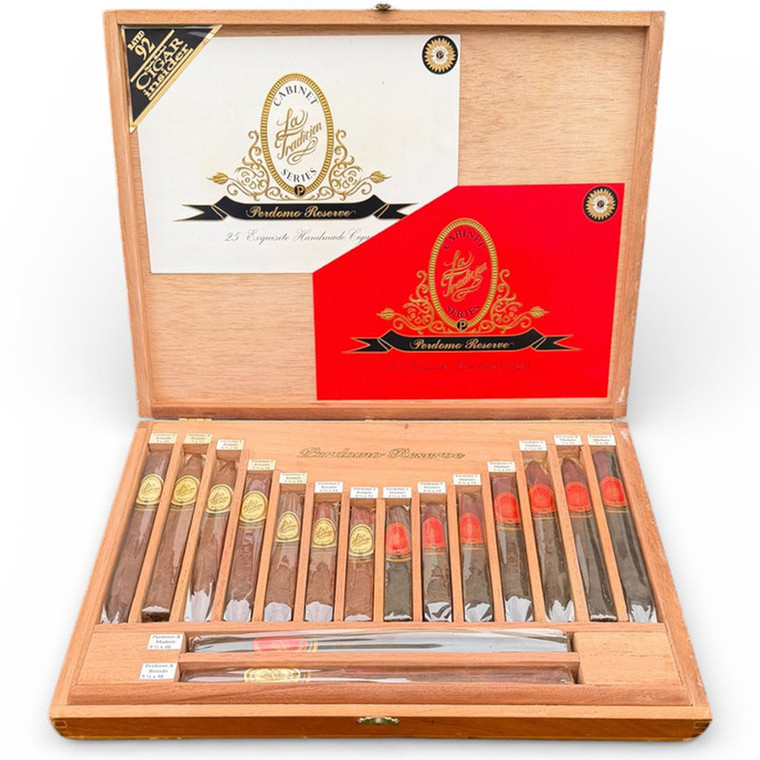 LOST AND FOUND! Vintage 2002 Box Perdomo La Tradicion (Assorted Sizes / Box 16)