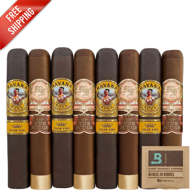 My Father The Judge Grand Robusto vs AJ Fernandez Havana Soul Robusto Box-Press (5x52 / 8 Pack)