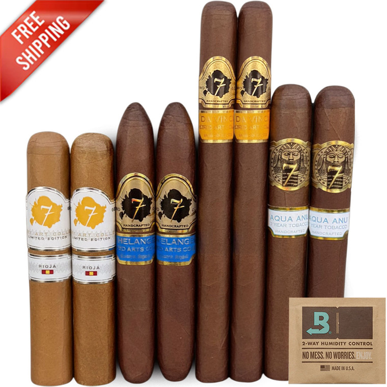 Premium 8-Racks: Septimo Anthology Sampler (Assorted Sizes / 8 Pack)