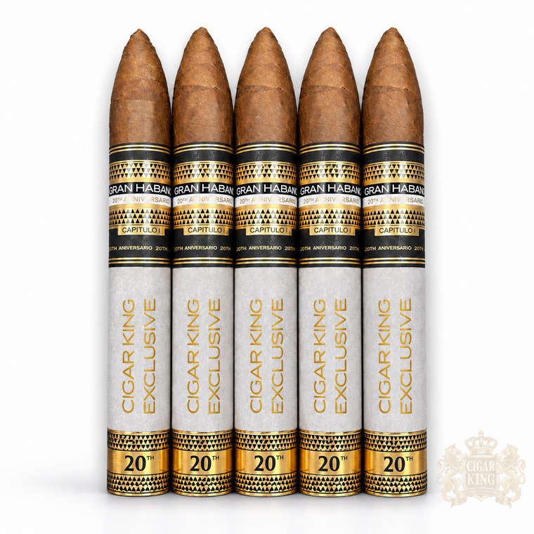 Gran Habano 20th Anniversary Edicion Limitada Torpedo (6x52 / 5 Pack)