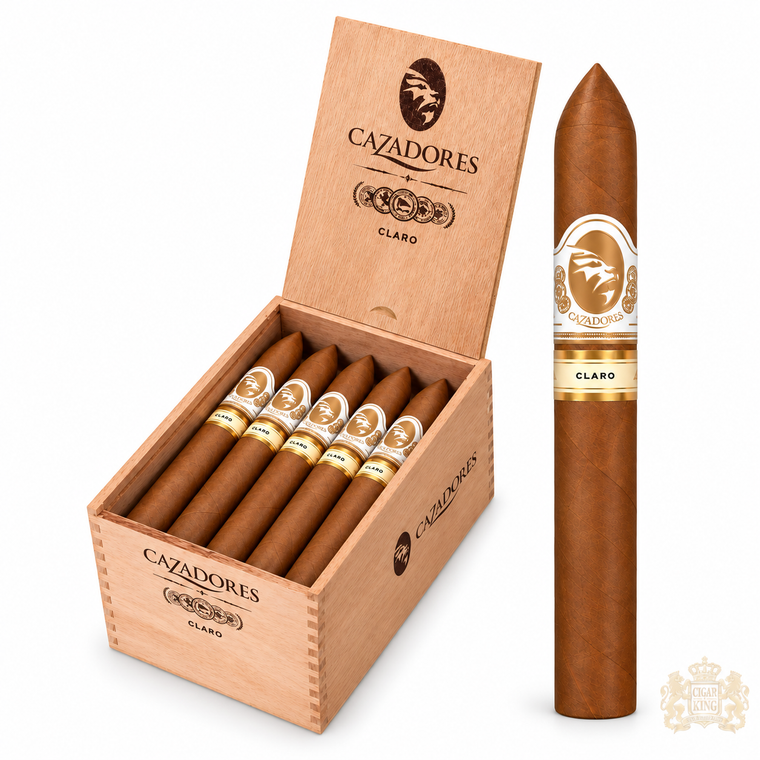 La Aurora Cazadores Claro Belicoso (6.2x52 / Box 20)