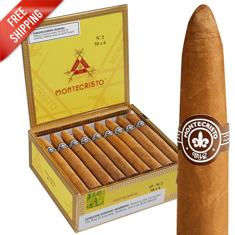 Montecristo No. 2 Torpedo (6x50 / Pack 20)