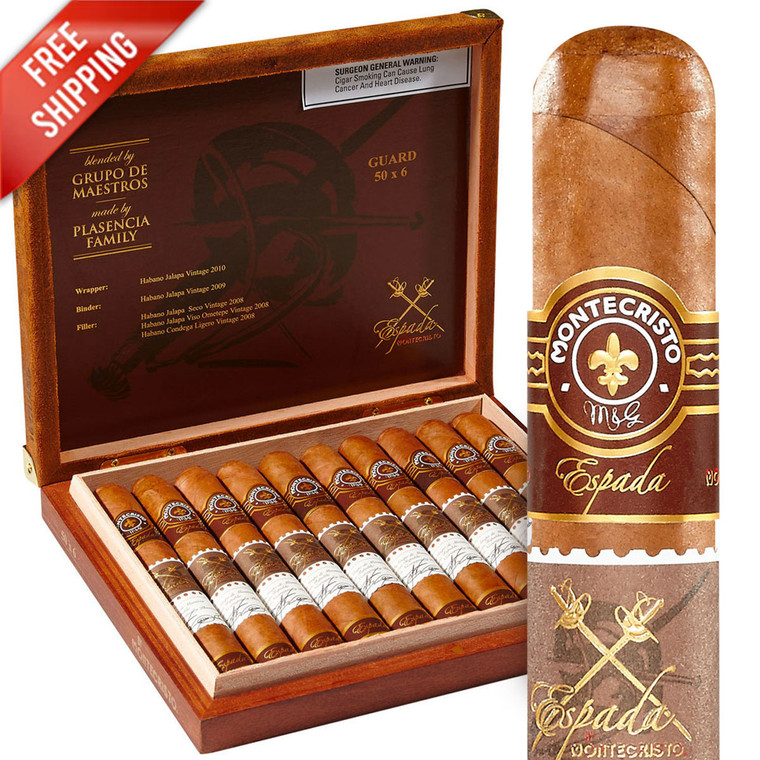 Montecristo Espada Guard Toro (6x50 / Pack 15)