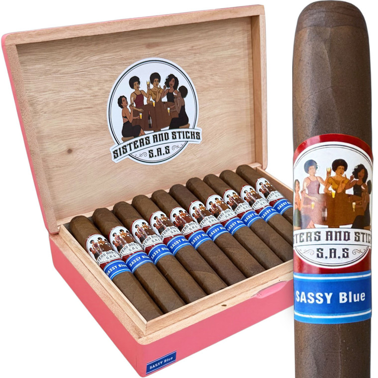 Sisters & Sticks Sassy Blue Robusto (5x50 / Box 20)