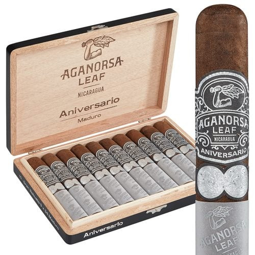 Aganorsa Leaf Aniversario Maduro Toro (6.3x52 / Box 10) + Flash Sale!