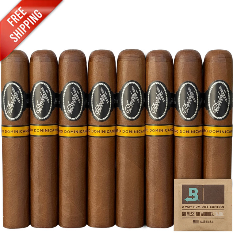 NEW! Davidoff Puro Dominicano Short Robusto (4.5x52 / 8 Pack)