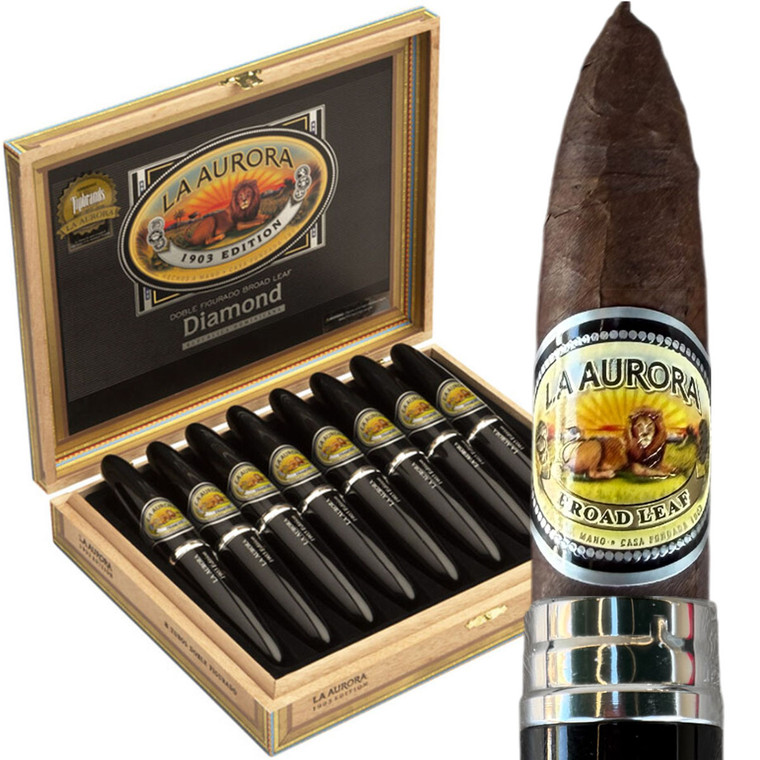 La Aurora Preferidos Diamond No. 2 Tubos Double Perfecto (5x54 / Box 8)