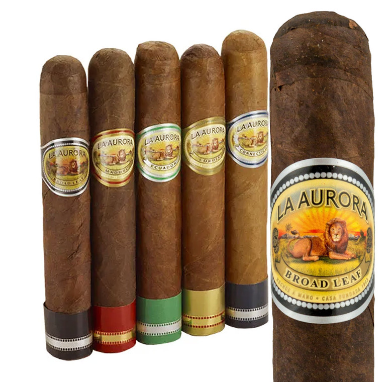 La Aurora Preferidos Best Of Robusto Sampler (5x50 / 5 Pack)