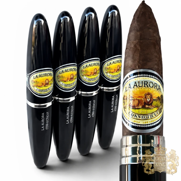 La Aurora Preferido Diamond No. 2 Tubos Double Perfecto (5x54 / 4 Pack)