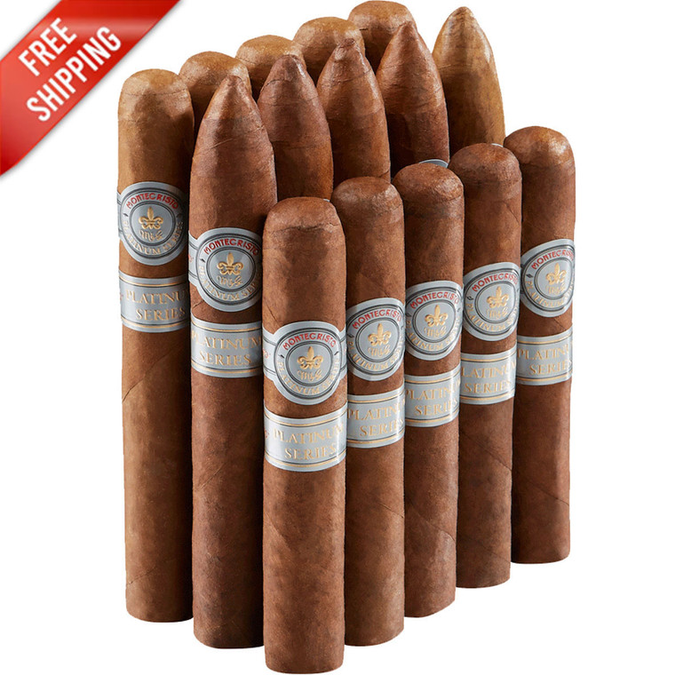Montecristo Platinum Sampler (Assorted Sizes / 15 Pack)