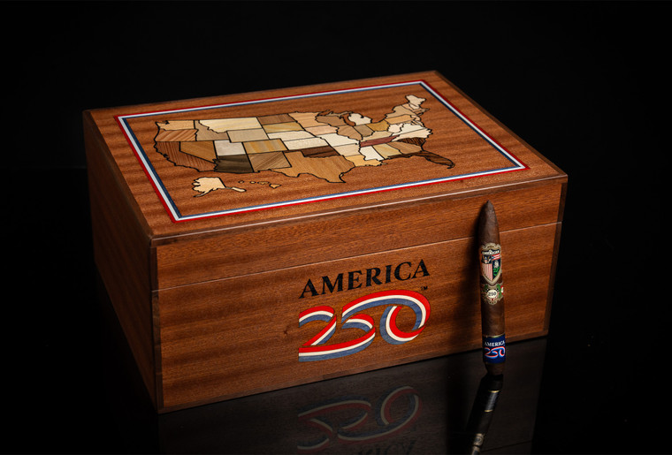 Diamond Crown Limited Edition America 250 Cigar Humidor 