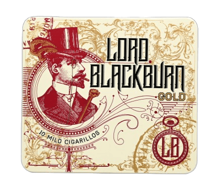 Lord Blackburn Gold Cigarillos (4x32 / 1 Tin Of 10)