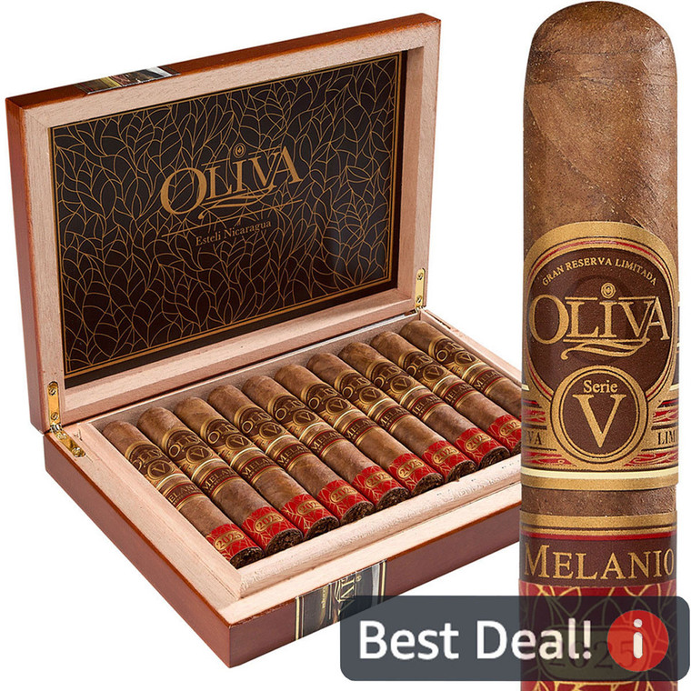 Oliva Serie V Melanio Edicion Ano 2025 (5x54 / Box 10) + Flash Sale!