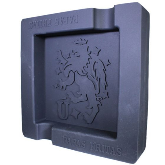 Drew Estates Papas Fritas Black Silicone Ashtray