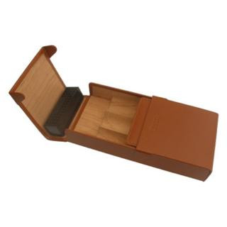 Credo 3 Cigar Case Tan