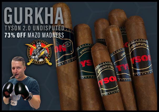 Tyson 2.0 Undisputed Habano Toro (6x54 / 15 Pack) | Cigar King