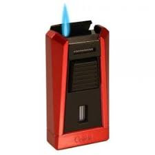 Colibri Stealth 1 Single Torch Lighter Red/Black
