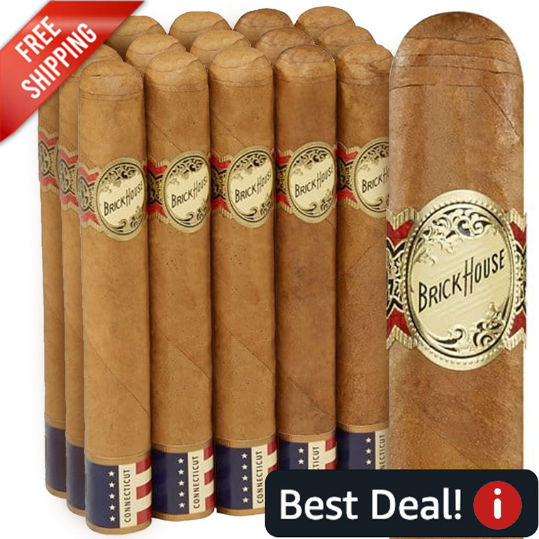 Brick House Connecticut Robusto (5x54 / 15 Pack) + Flash Sale!